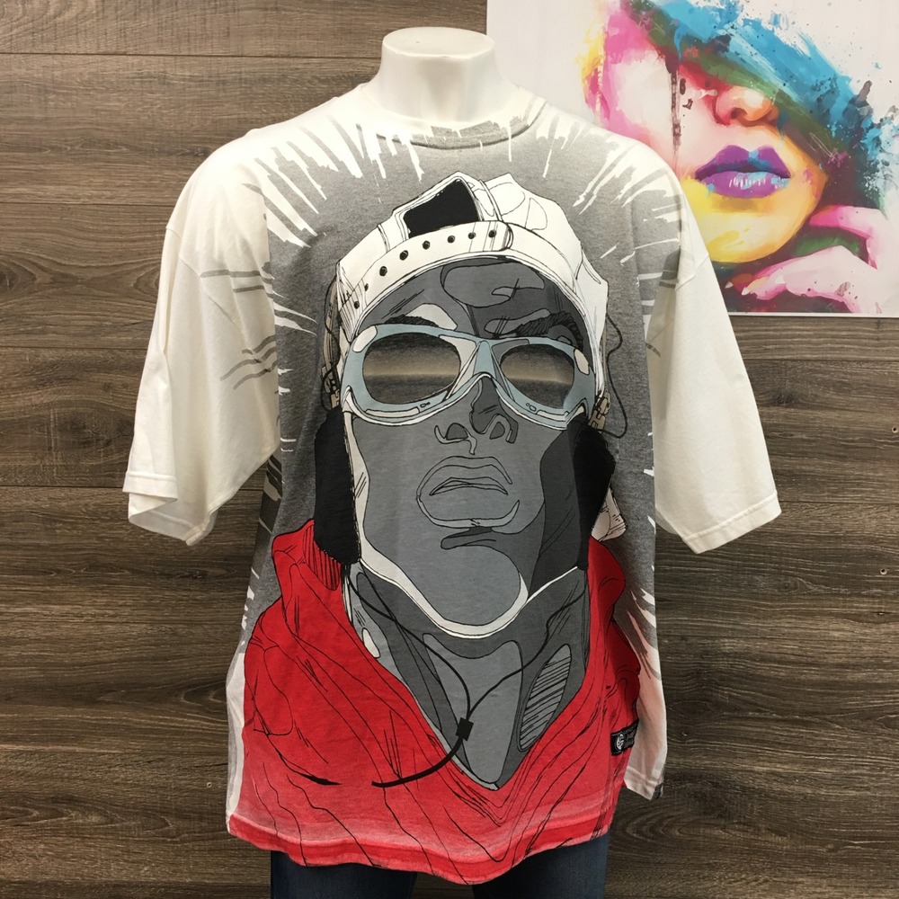 Vintage Deadstock NIKE Limited Edition Mens‎ XXXL Graphic T Shirt Goggles Style